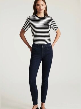 Mavi Women's Dark Navy Skinny Jeans